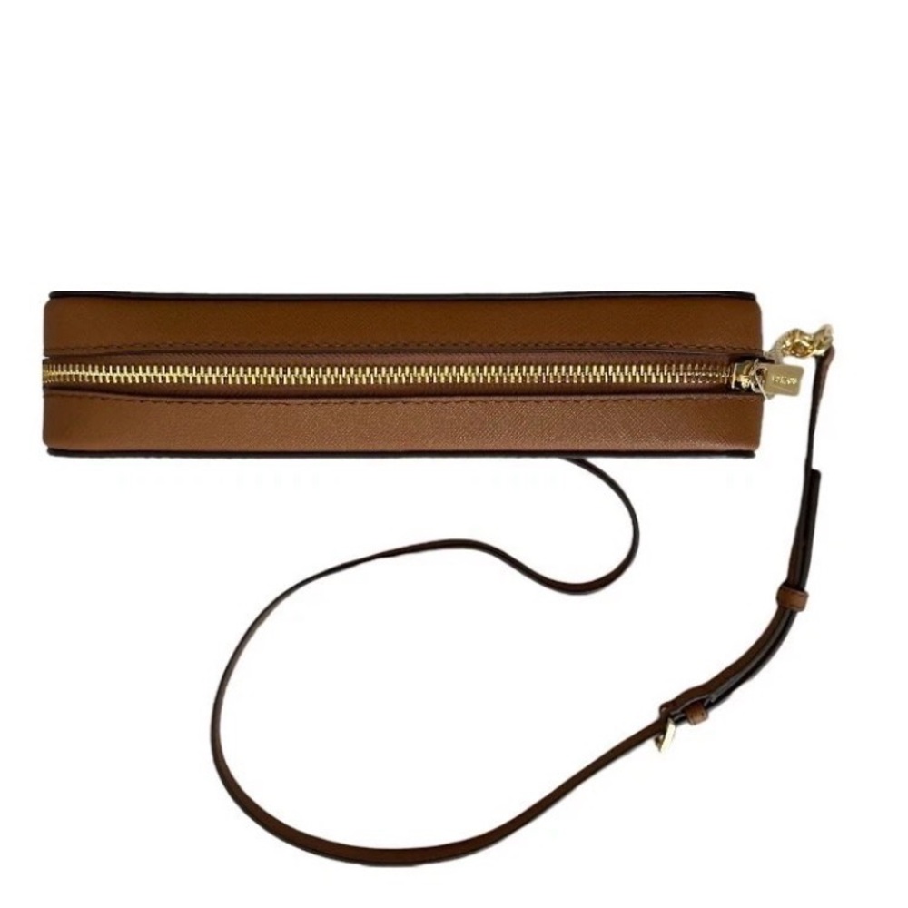 Michael Kors EW Crossbody bag Luggage Jet Set Large Saffiano Leather - Picture 4 of 11